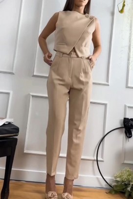 pantalone GEOMELPA BEIGE