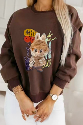 дамска блуза LABRONZA BROWN