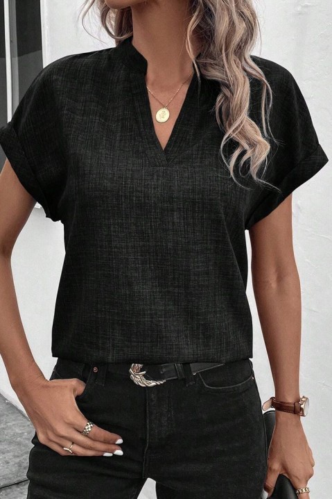 Ženska bluza VOELINA BLACK, Boja: crna, IVET.BA - Nova Kolekcija