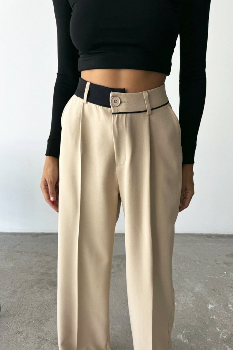 Pantalone MEDIASA BEIGE, Boja: bež, IVET.BA - Nova Kolekcija