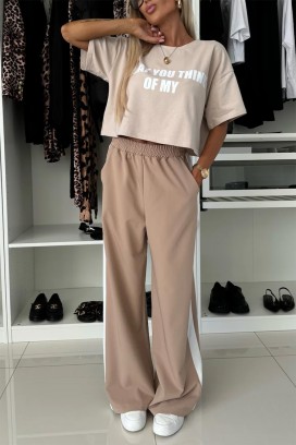 pantalone NERFOIDA BEIGE