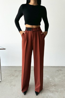 pantalone MEDIASA BRICK RED