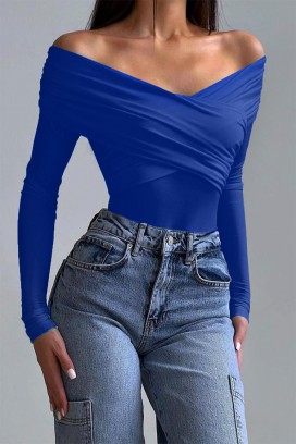 bodi - bluza VELIENA BLUE